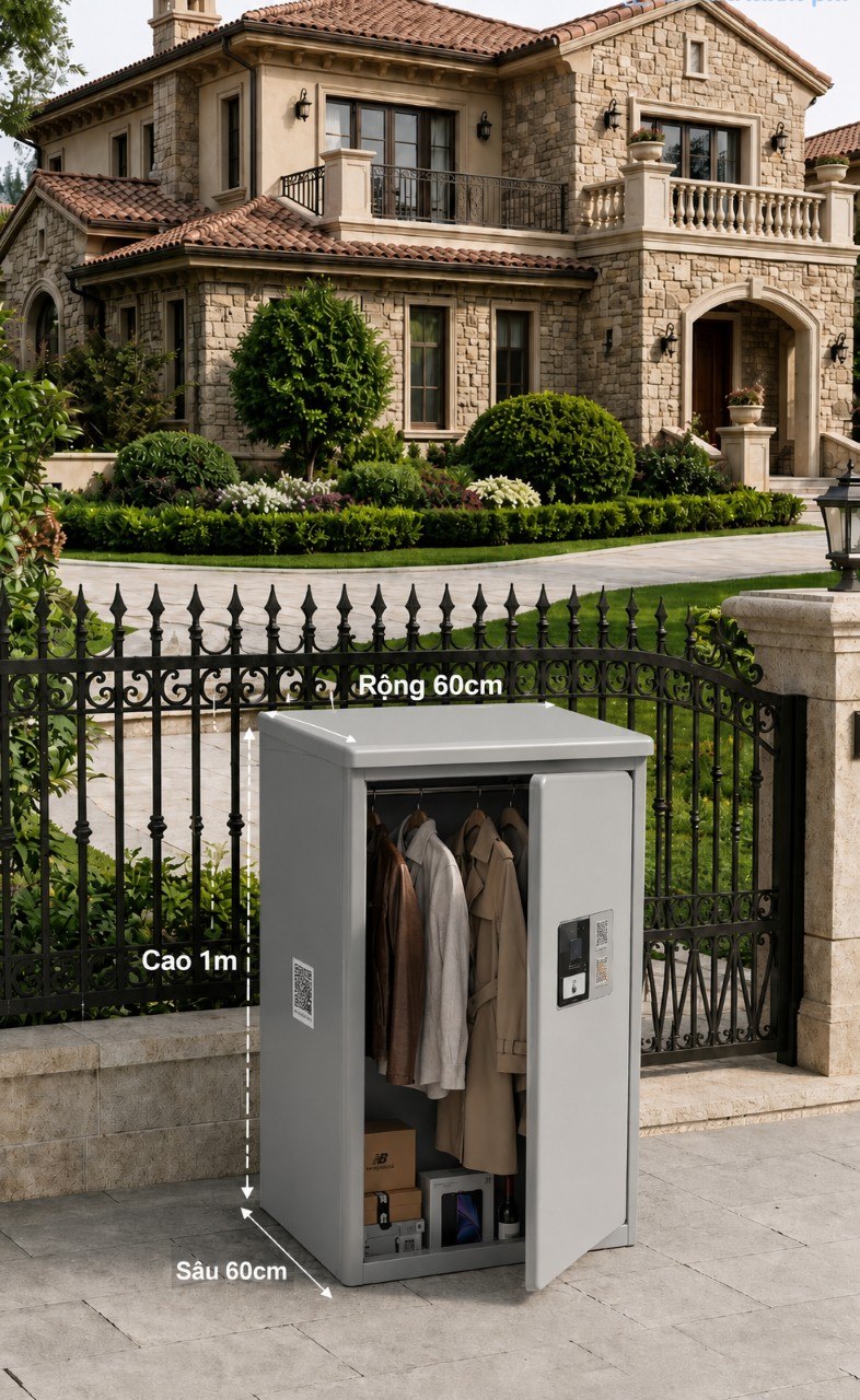 ADELA Private Locker tại biệt thự